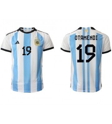 Maillot de foot Argentine Nicolas Otamendi #19 Domicile Monde 2022 Manches Courte
